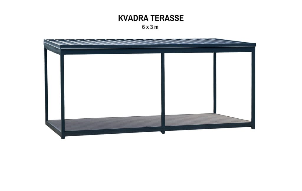 Kvadra Terasse 6 x 3 m